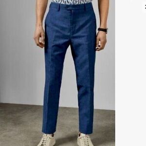 Ted Baker Debonair Teal Blue Pant Trouser size 38L